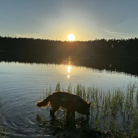 Na Wyspie Bukowiec Nad Jeziorem Jeziorak Vakantiehuis